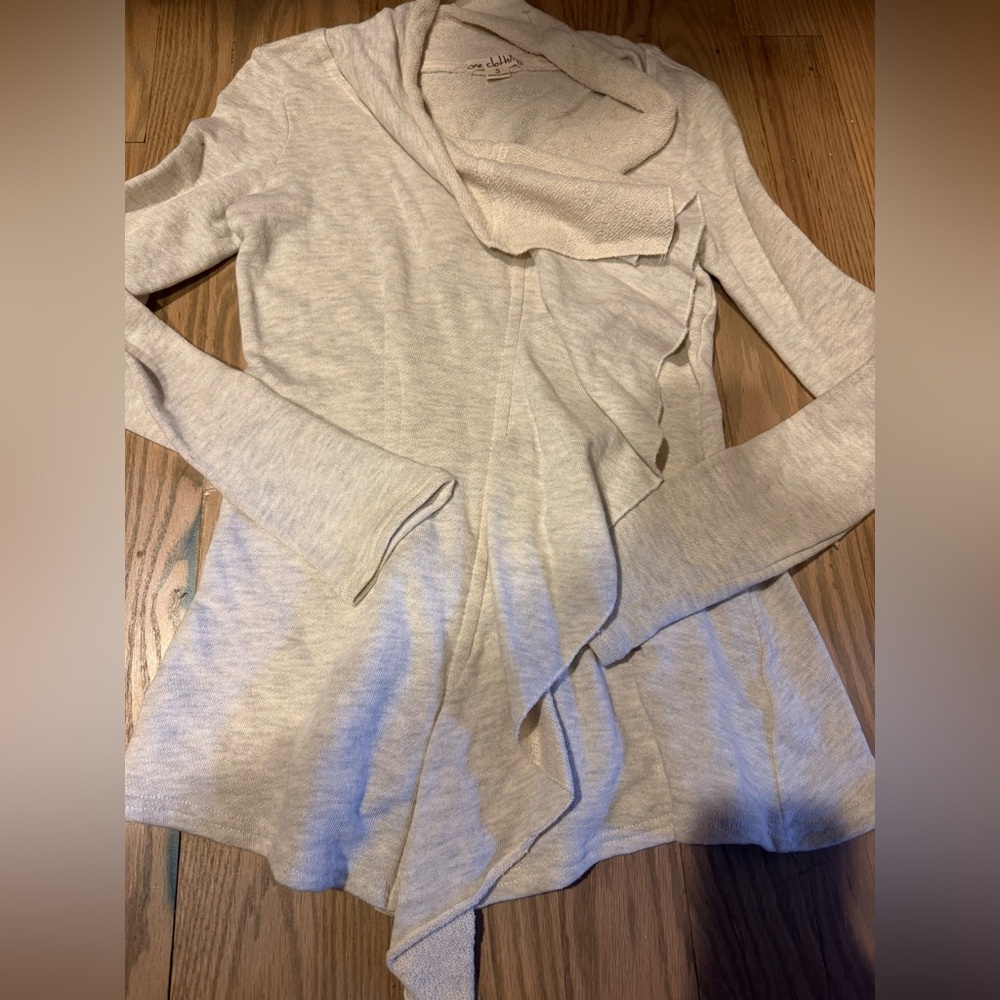 One Clothing Zip Cardigan